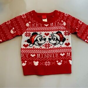 NWT Mickey and Minnie HolidaySweater by Disney